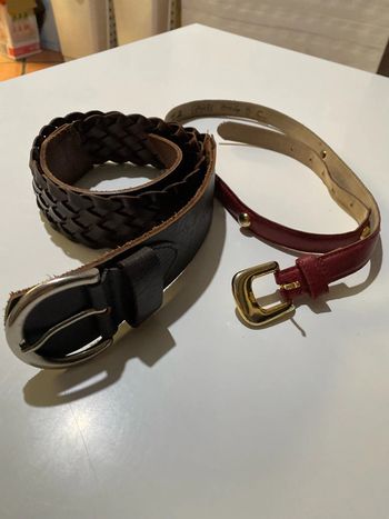 Lot de 2 Ceinture taille 85