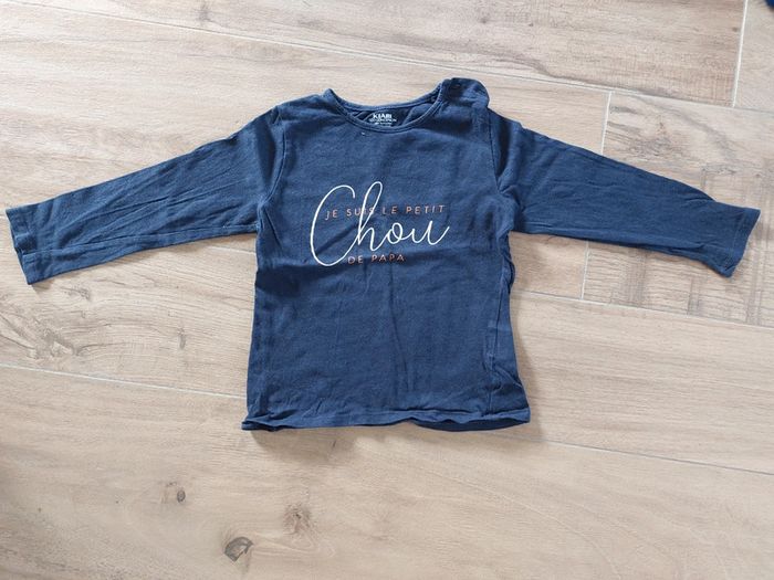 Tee-shirt manches longues garçon 3 ans