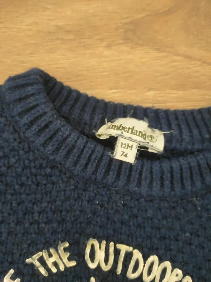 Pull timberland 12 mois garçon - photo numéro 3