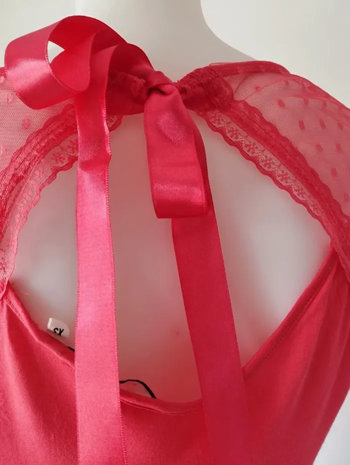 Blouse avec nœud dans le dos taille 34 - photo numéro 4