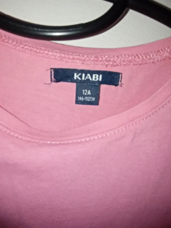 T-shirt manche courte rose - photo numéro 3