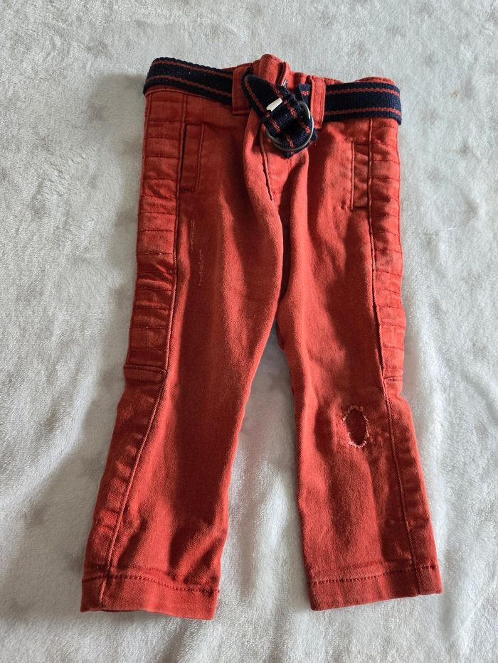 Lot de 7 jeans garcon 9 mois - photo numéro 4