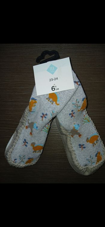 Chaussons chaussettes garçon tex baby 21/22