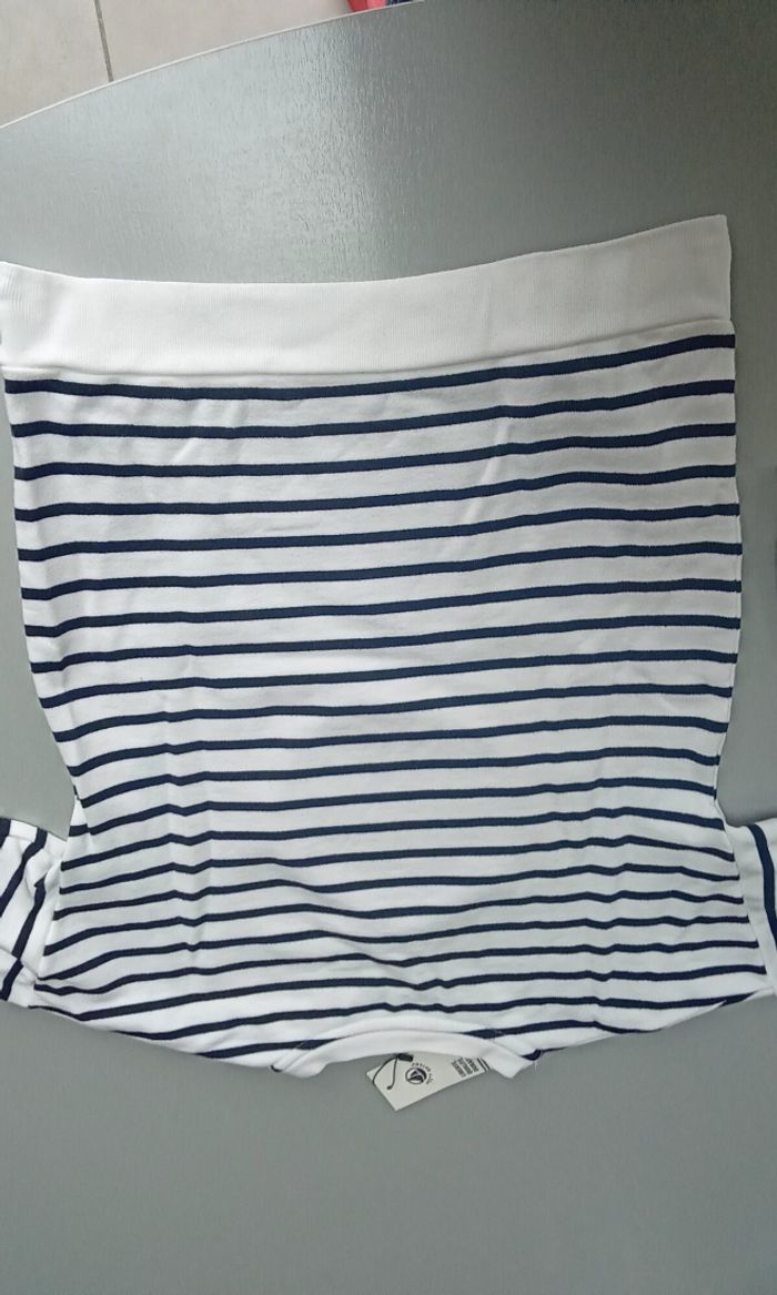 Pull marinière taille 10 ans marque petit bateau - photo numéro 2