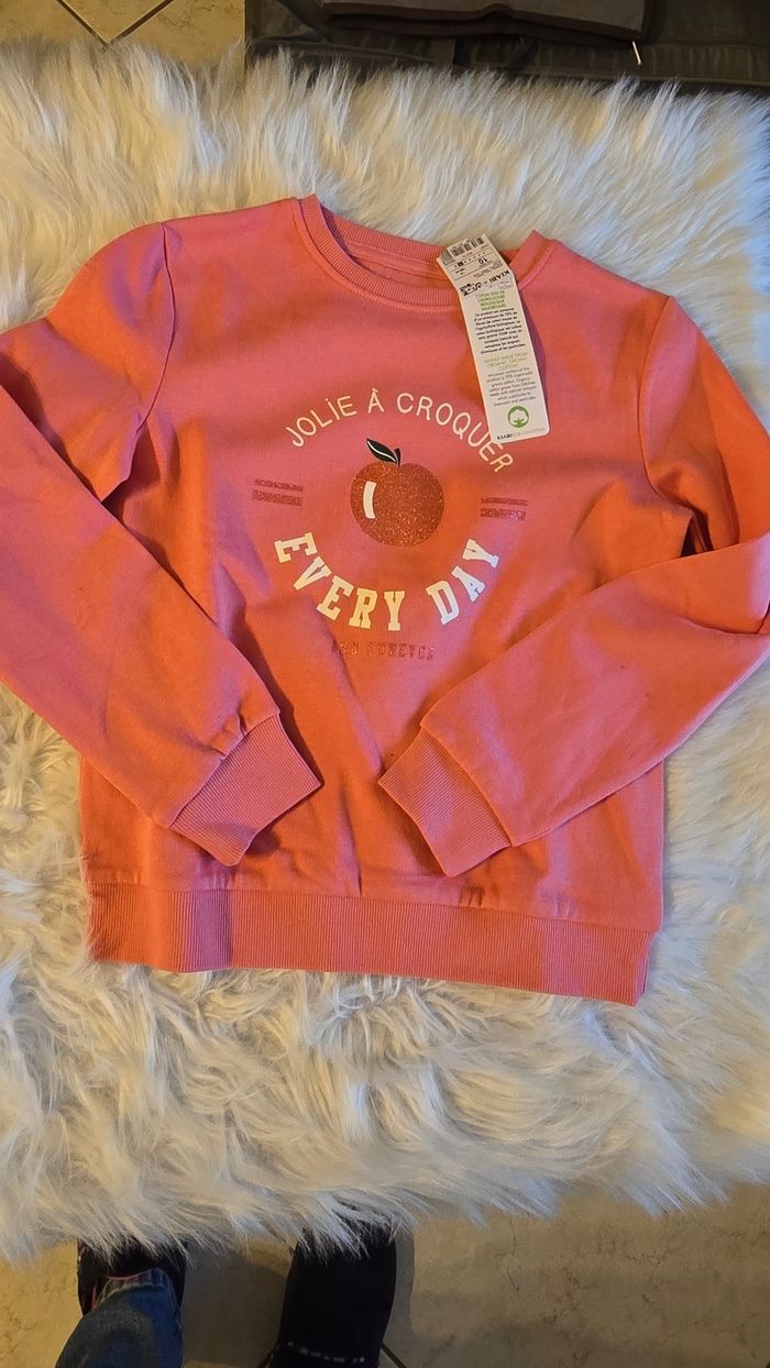 🥰🤩 lot sweats molleton 10 ans fille 🤩🥰🩷🩷🩷 - photo numéro 7