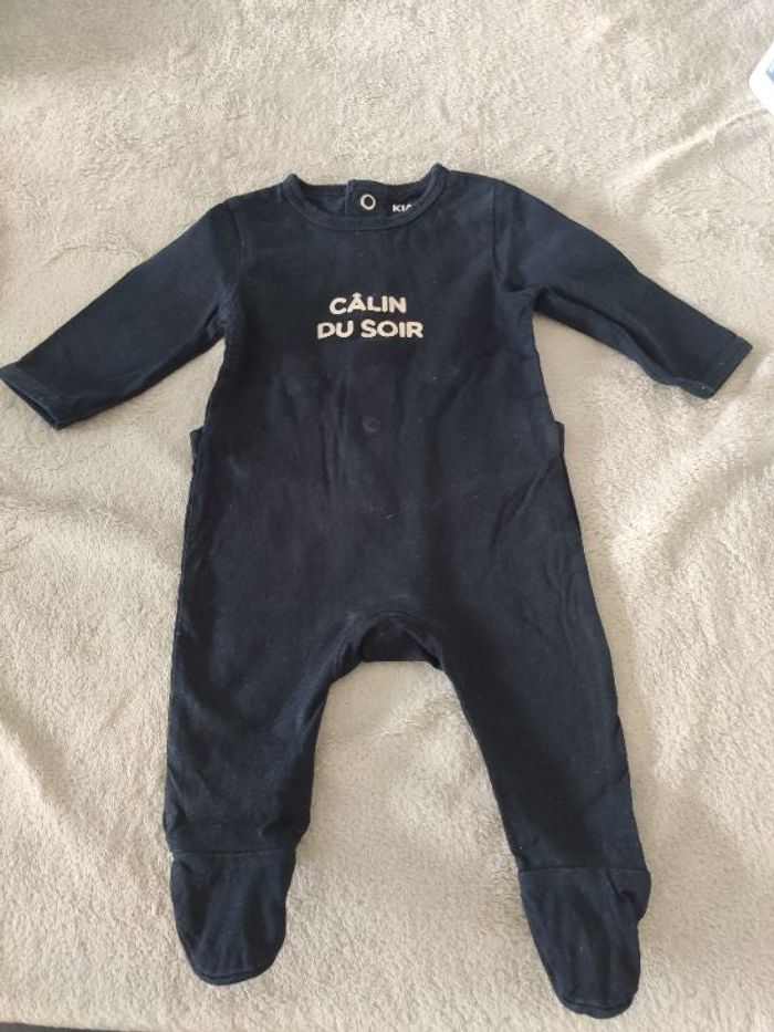 Pyjama bleu foncé