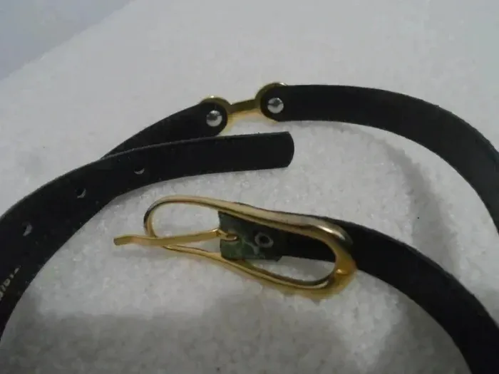 ceinture femme en serpent veritable - photo numéro 3