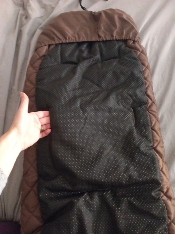 Couffin chaud poussette molletonné - photo numéro 7