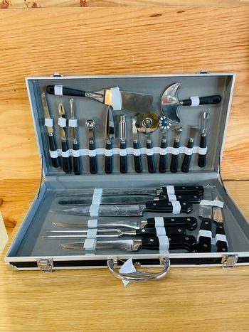 Valise du cuisinier Pradel Excellence 22 couteaux et accessoires