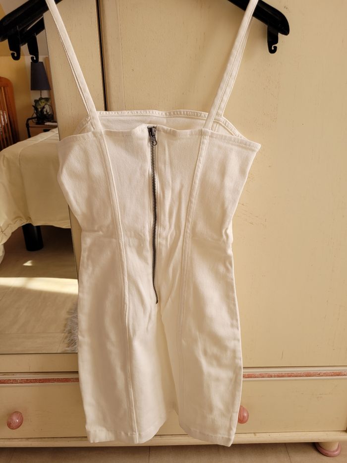 Robe été blanc cassé - photo numéro 3