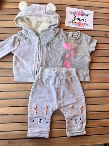 Ensemble 3 pièces 3 mois