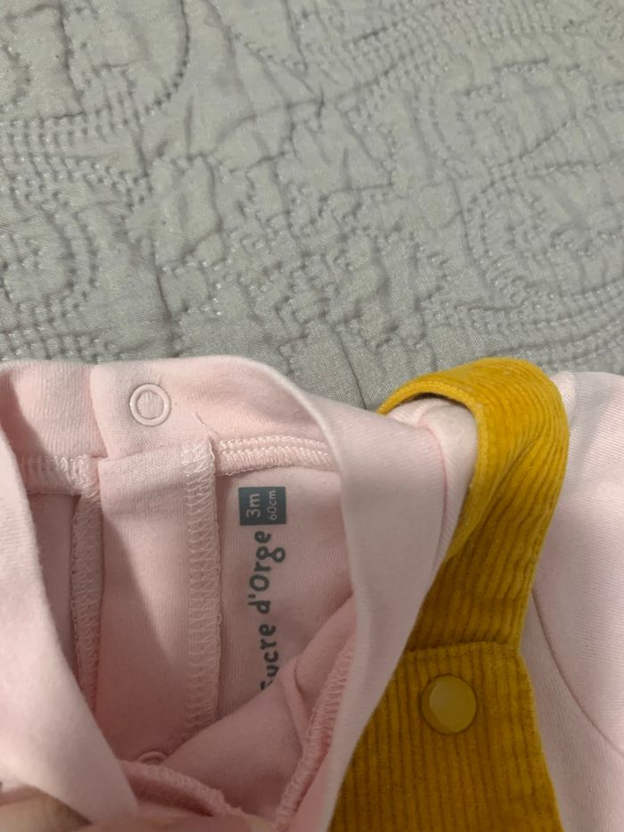 Robe salopette + haut manches longues - photo numéro 3