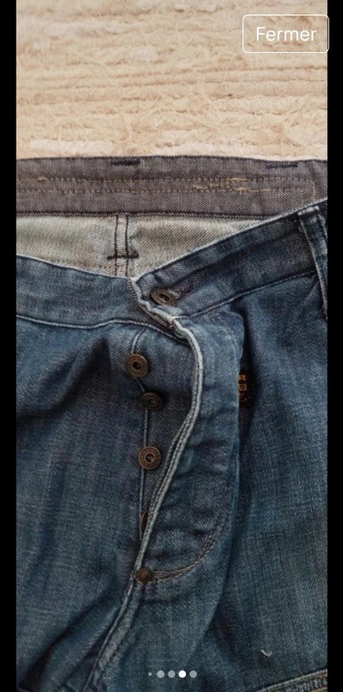 Jean vintage G-Star raw denim
Concept Elwood W36 L36 - photo numéro 9
