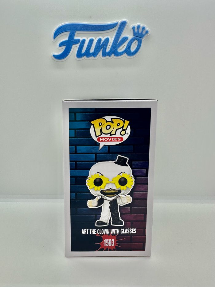 Funko Pop Terrifier Art The Clown With Glasses 1593 Funko Exclusive - photo numéro 5