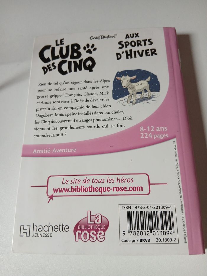 Le club des cinq aux sports d'hiver - photo numéro 2