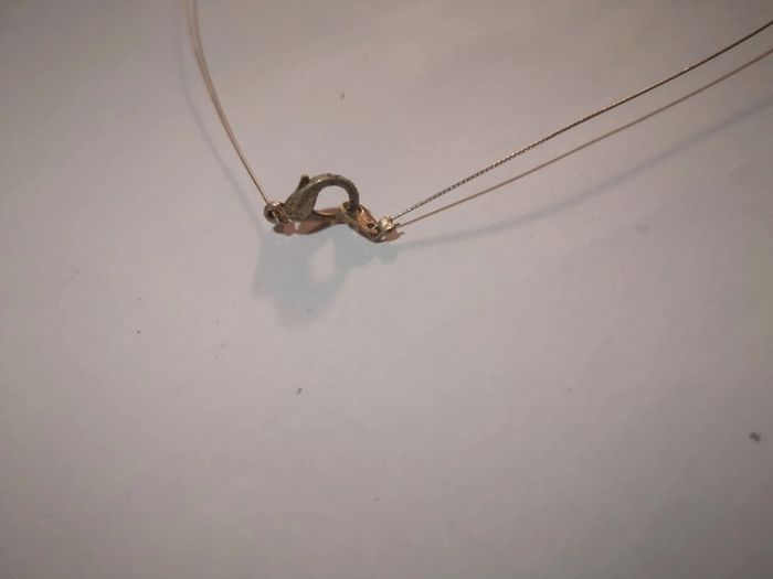 Parure collier + boucles d'oreilles fait main - photo numéro 6