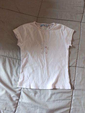 T-shirt rose Okaïdi taille 5 ans