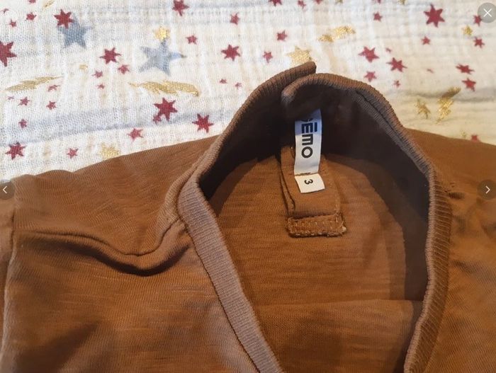 T-Shirt ML Skate marron 3 ans Gémo - photo numéro 4