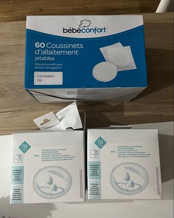 Coussinets d allaitement bébé confort