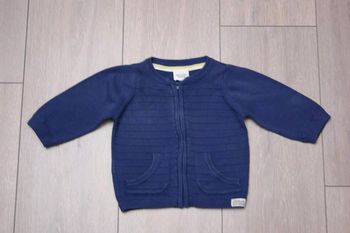 Gillet bleu. Garçon 6 mois. Marque Tape à l oeil