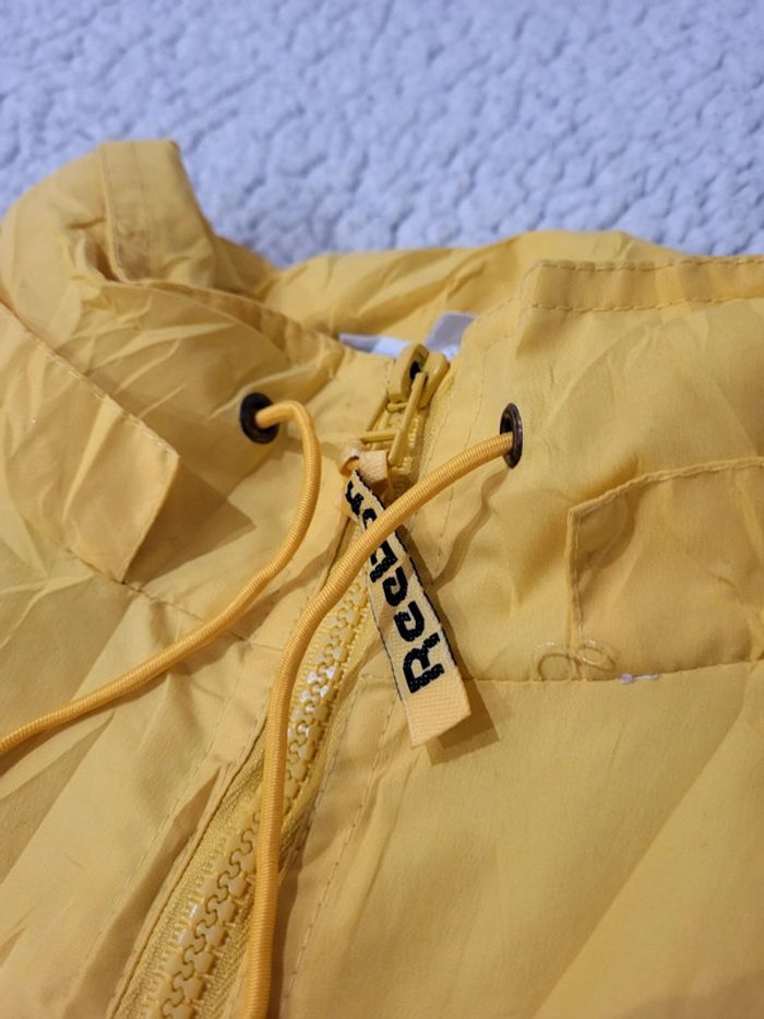 Puffer / Doudoune quart zip Reebok vintage jaune - L - photo numéro 10