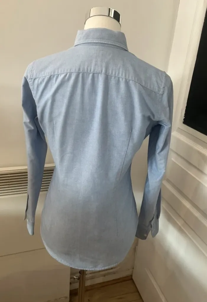Ralph Lauren chemise femme bleue taille 6/34 - photo numéro 3