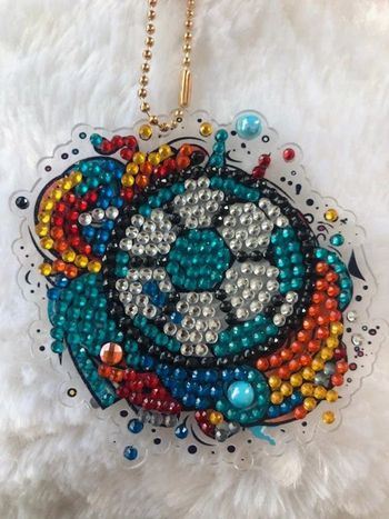 Ballon en diamond painting