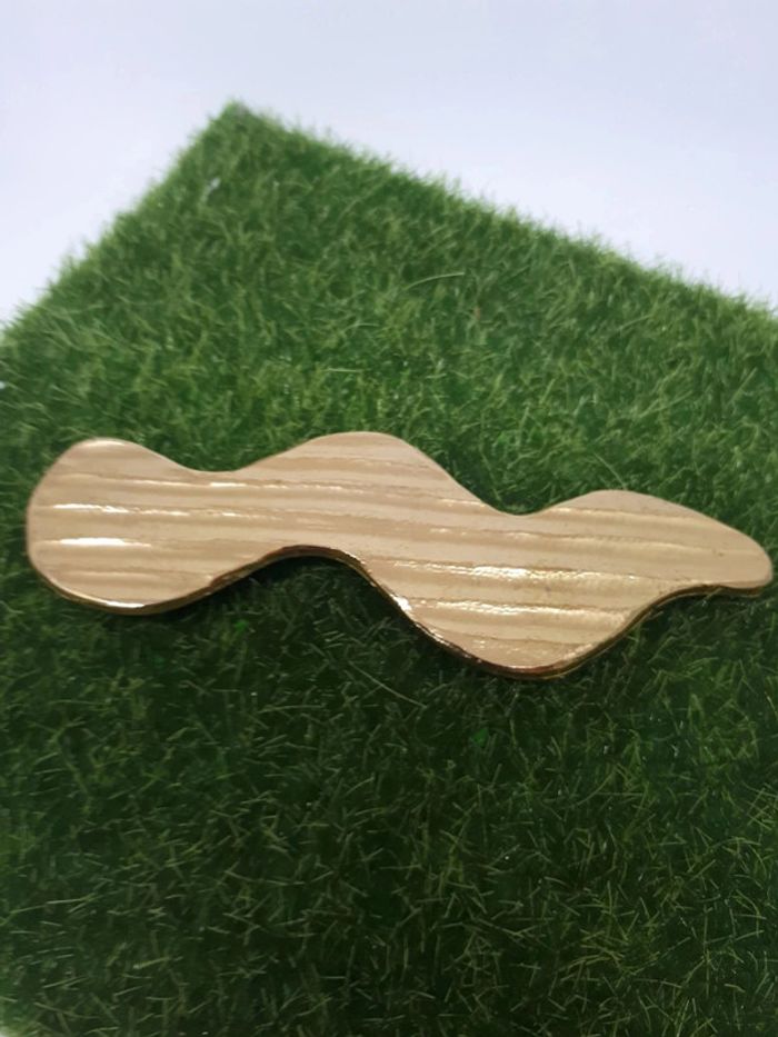 Très grand broche placé or vintage - photo numéro 9