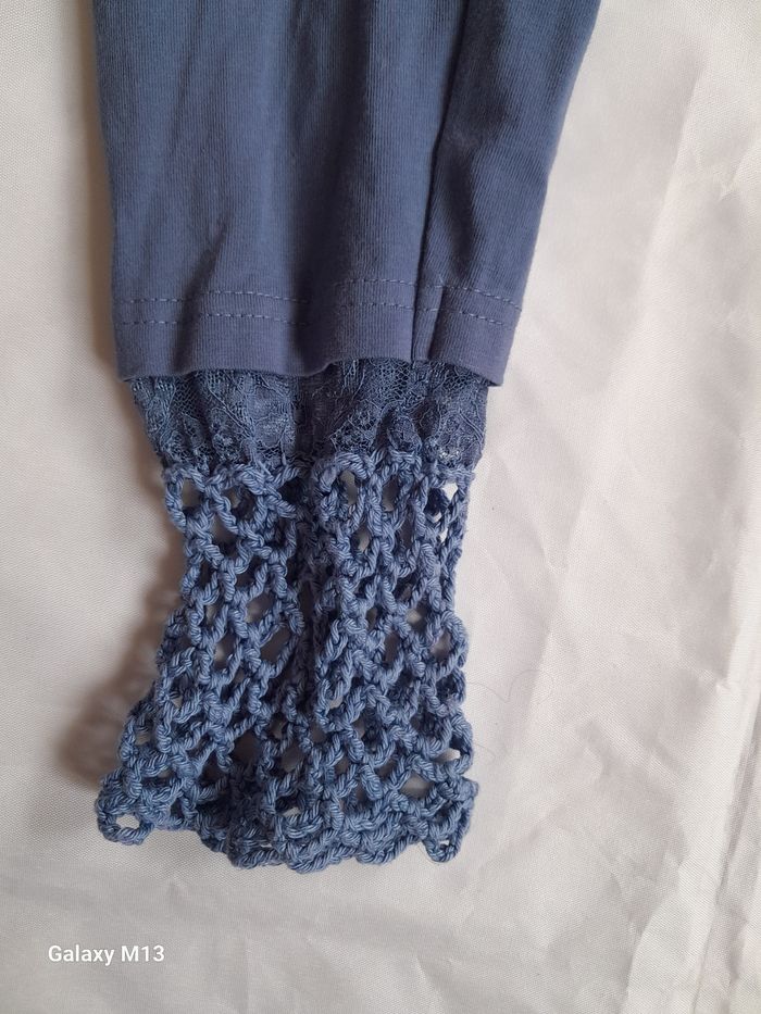 Legging femme gris bleu Tissaia taille 38/40 - photo numéro 3