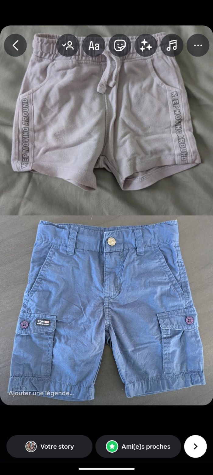Shorts garçon 🫩