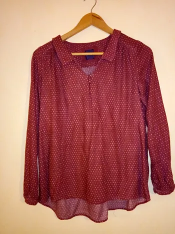 Blouse à pois de chez Promod