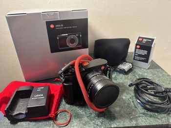 Leica Q2 47.3 MP Digital SLR Camera - Black + Accessories