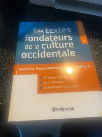 Livre des texte fondateurs