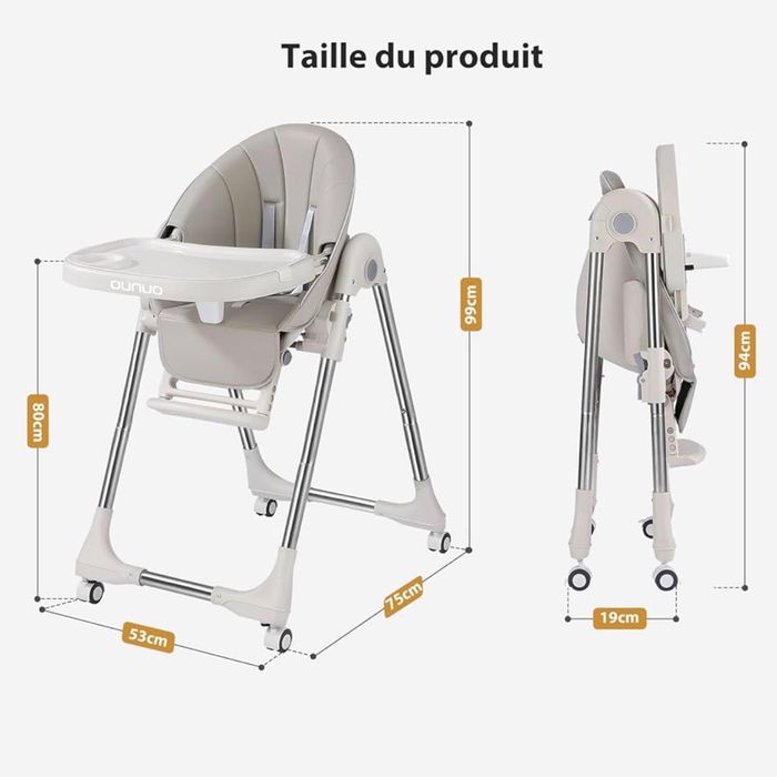 Chaise haute Bébés - photo numéro 2
