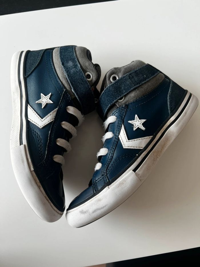 Tennis Montante Velcro Garçon Converse Pro Blaze Strap - photo numéro 5