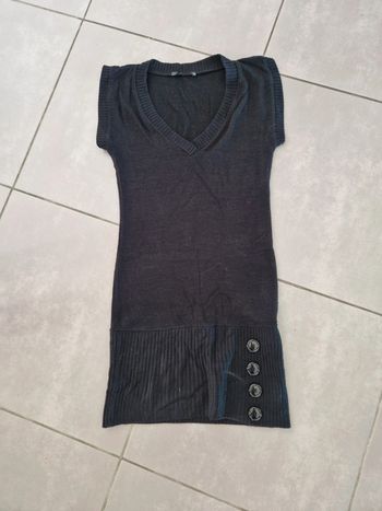 Robe pull noire