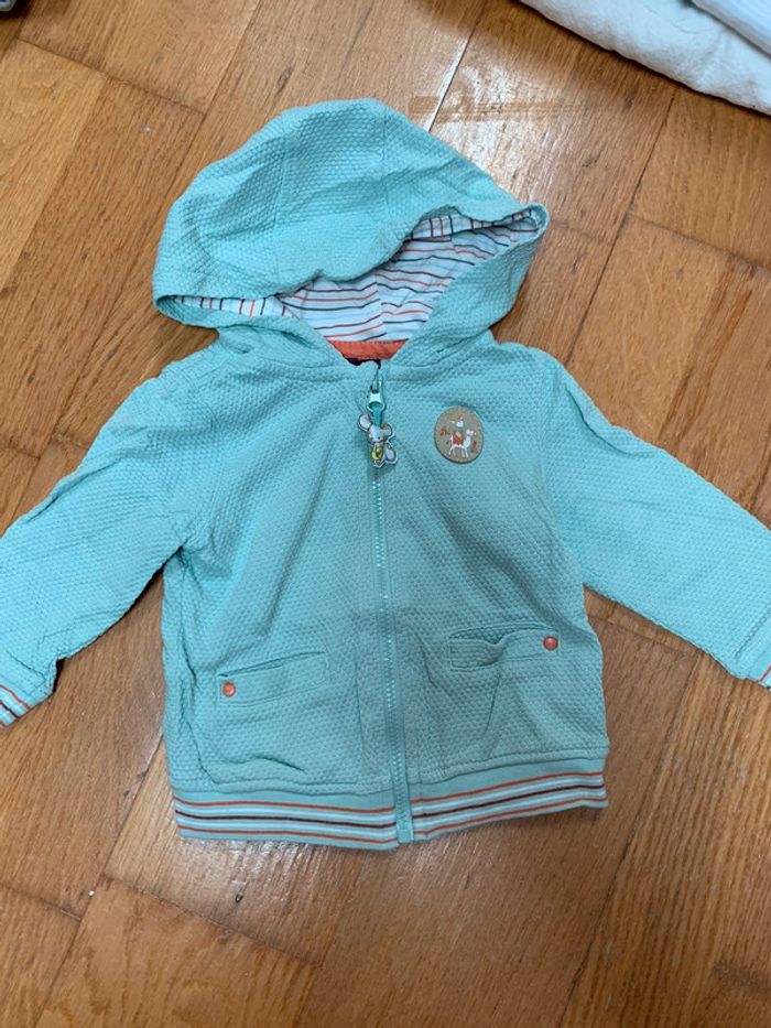 Ensemble gilet body et pantalon sergent major 6 mois - photo numéro 7