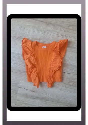 Croc top zara