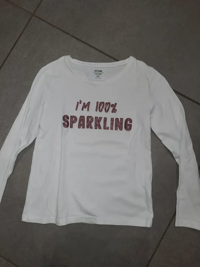 Lot 5 t shirt kiabi 8 ans - photo numéro 2