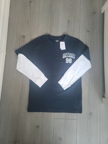 Tee shirt ml neuf 12/13 ans primark