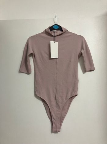 Superbe beau body Zara rustique à col montant neuf avec étiquette taille S