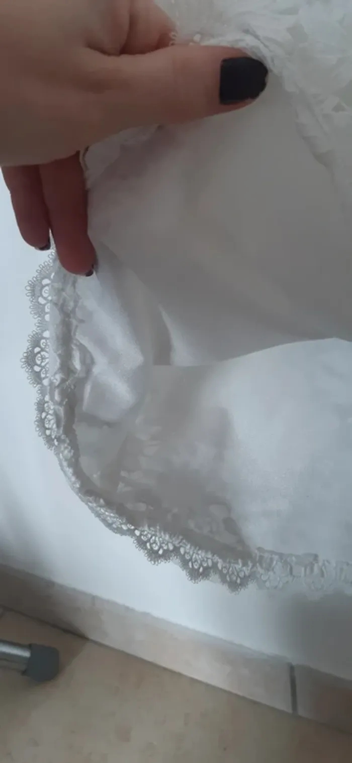 Tunique blanche dentelle / Shein / S - photo numéro 7