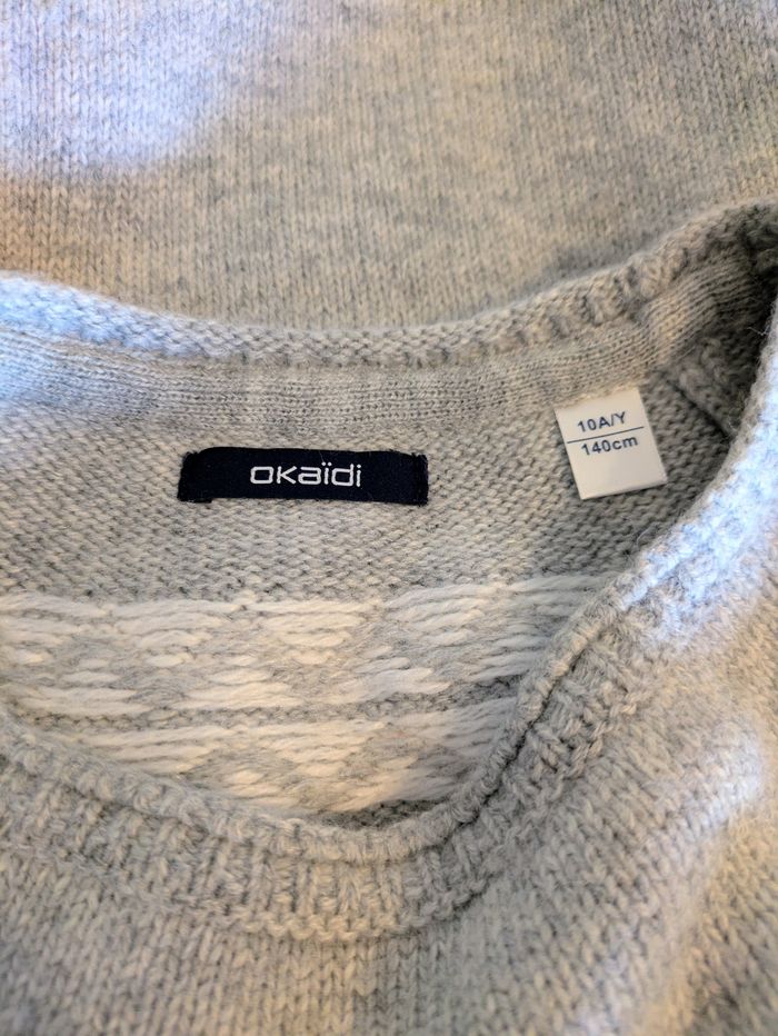 Pull fille Okaïdi - 10 ans - Parfait état - photo numéro 7