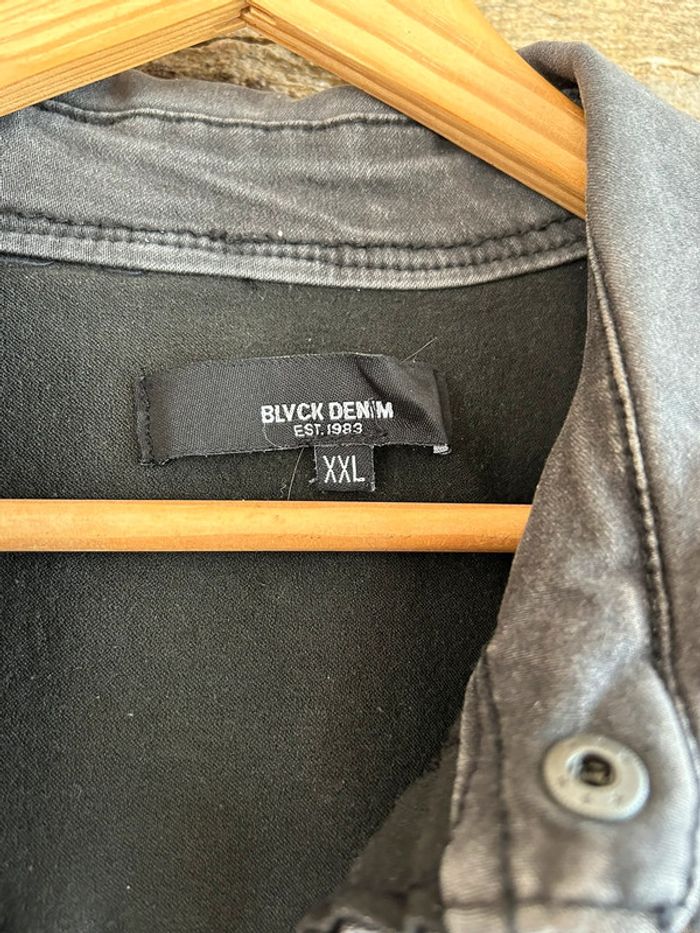 Chemise black denim taille xxl - photo numéro 4