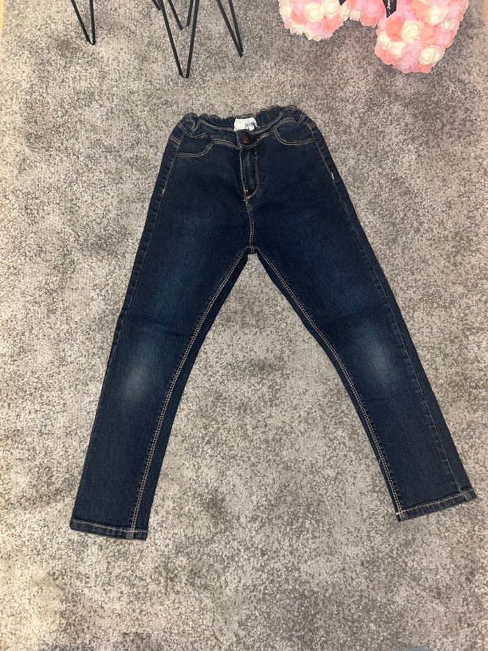 Jeans slim bleu foncé