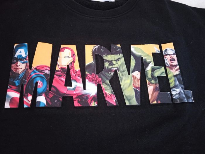 Sweat Marvel 11-12 ans - photo numéro 2