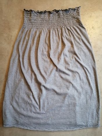 Robe bustier Taille M rayé marine et blanc Naf Naf