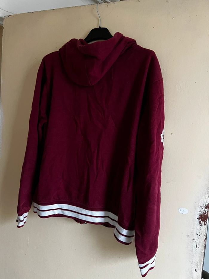 Pull bordeaux vintage très bon état M Canada - photo numéro 3