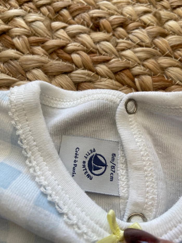 Pyjama en coton, Petit bateau 6 mois - photo numéro 2
