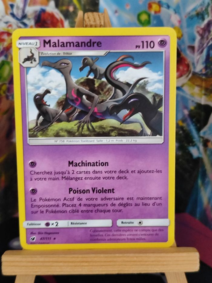Malamandre rare 47/111 invasion carmin